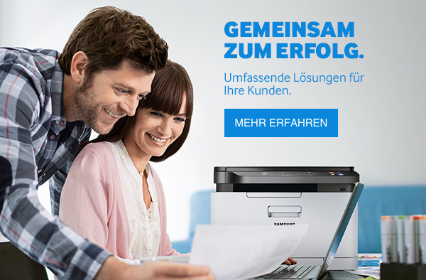 Gemeinsam zum Erfolg. Umfassende Lösungen für Ihre Kunden.